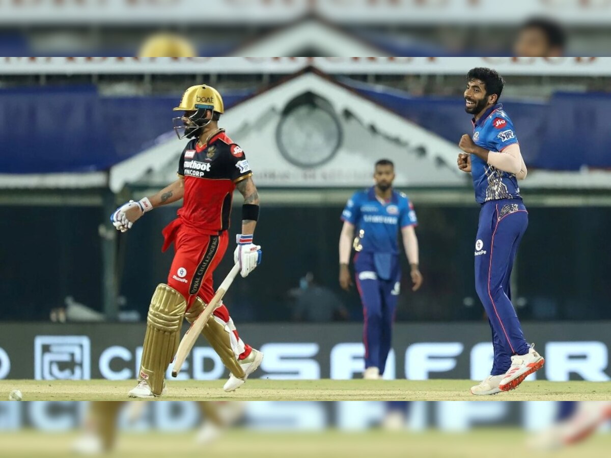 MI vs RCB: It's Bumrah the bowler and Virat Kohli the batsman, pacer gets skipper again