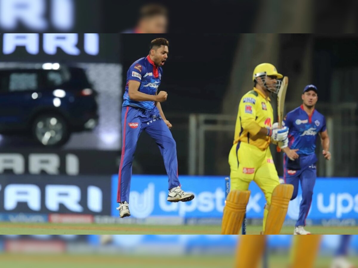 IPL 2021 CSK vs DC: Two-ball duck as 'Thala' Dhoni departs