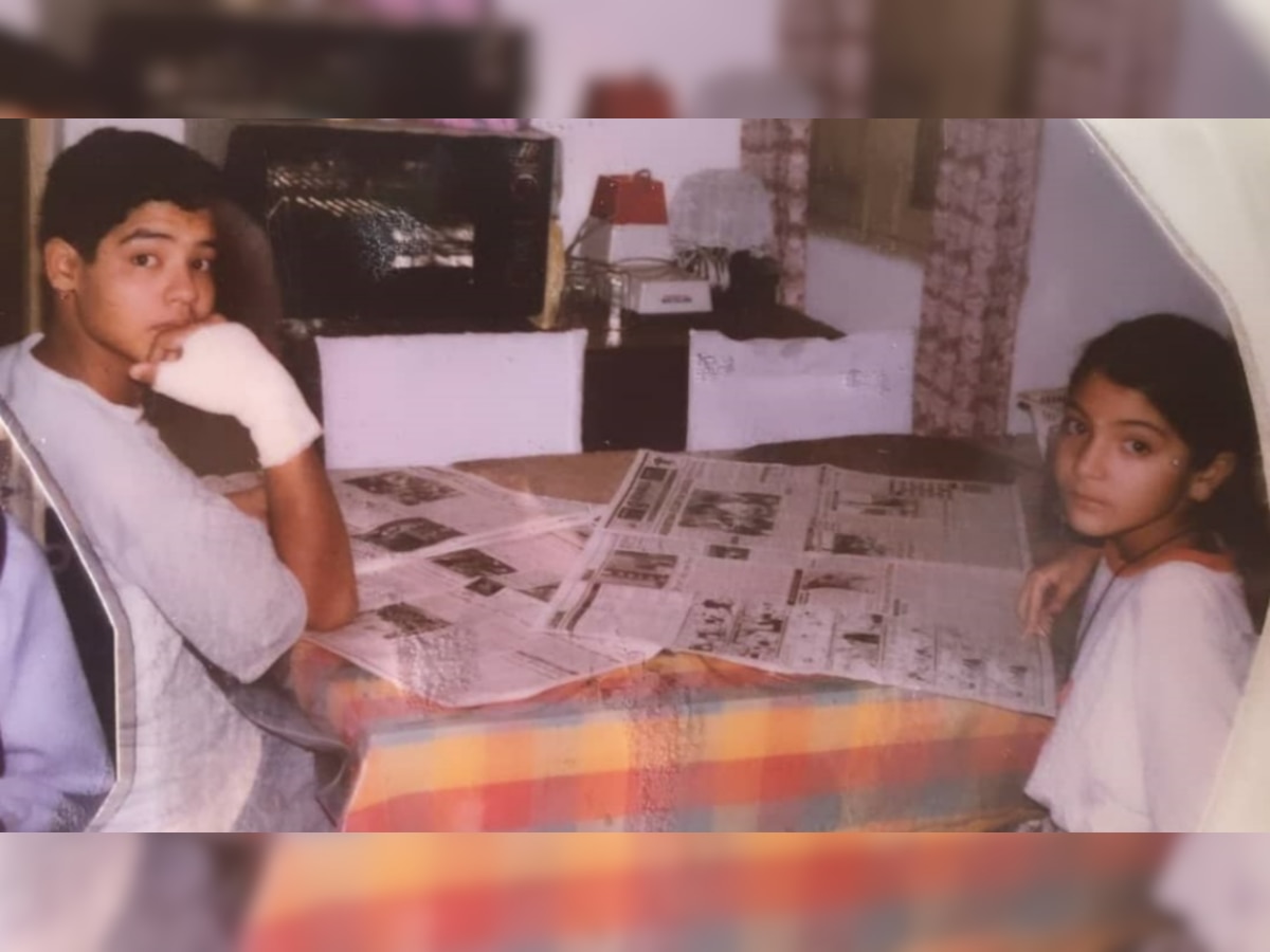 Anushka Sharma shares unseen childhood photo with brother Karnesh Sharma