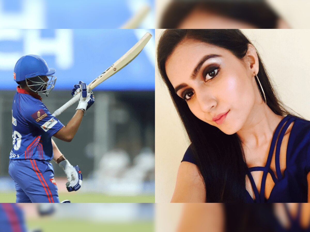 IPL 2021: Prithvi Shaw's rumoured girlfriend Prachi Singh has special message for DC opener after his exploits vs CSK