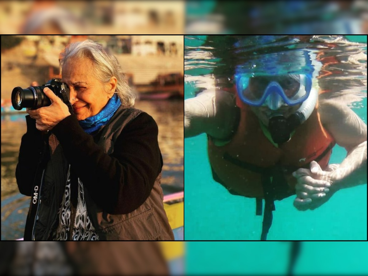 Waheeda Rehman goes snorkelling with daughter Kashvi, proves age is just a number, photo inside