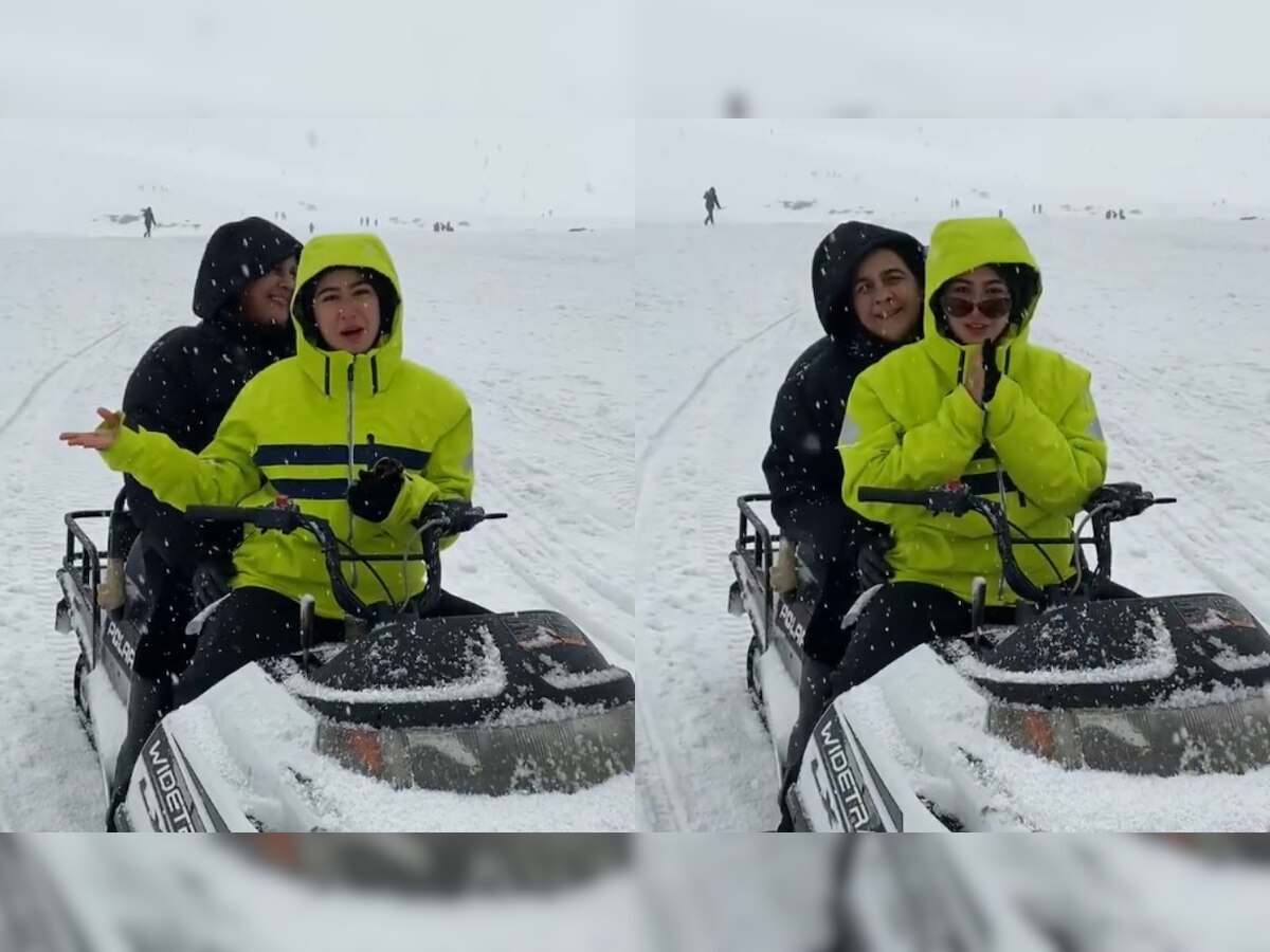 VIRAL: Sara Ali Khan turns reporter, captures hilarious video of mom Amrita Singh