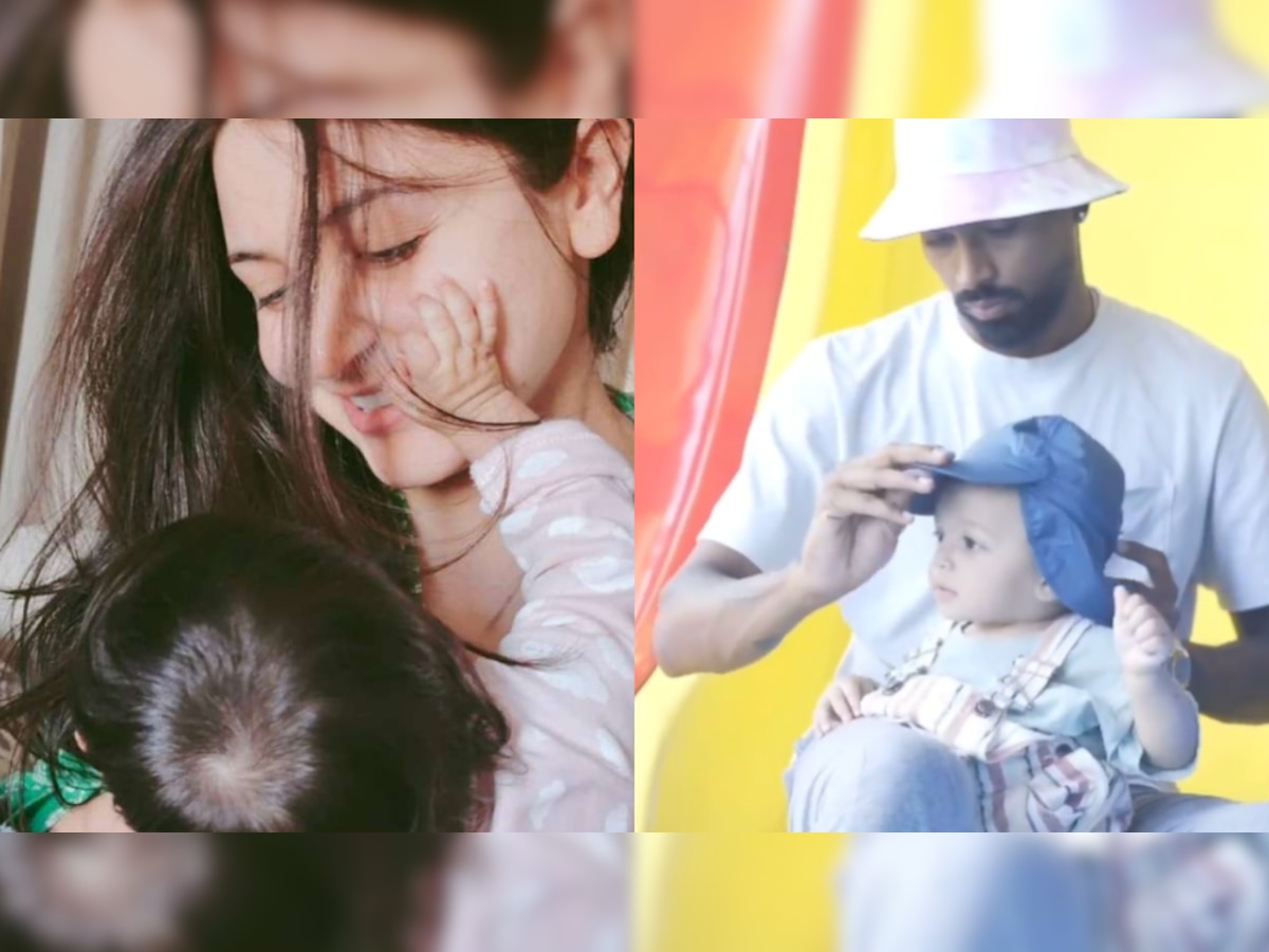 Trending! Anushka Sharma 'loves' Hardik Pandya's video with 'my boy, my heart, my life' Agastya Pandya