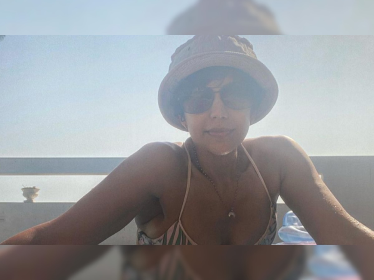 Mandira Bedi celebrates her 'bday eve' by the pool, breaks the internet posing in sexy pink bikini