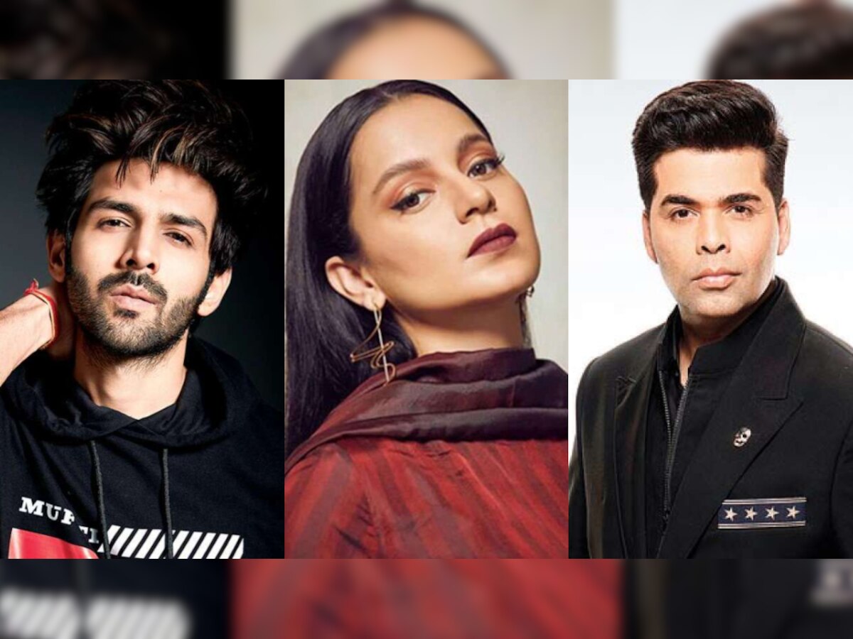 'Like Sushant Singh Rajput don't go after him': Kangana Ranaut slams Karan Johar after Kartik Aaryan's 'Dostana 2' exit