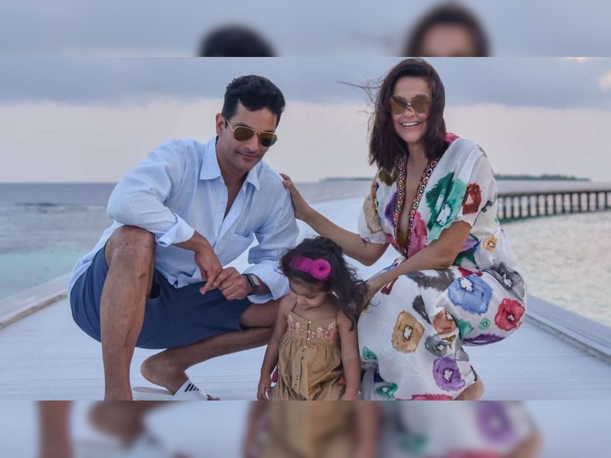 Angad Bedi opens up on why Neha Dhupia and he avoid showing daughter Mehr's face on social media