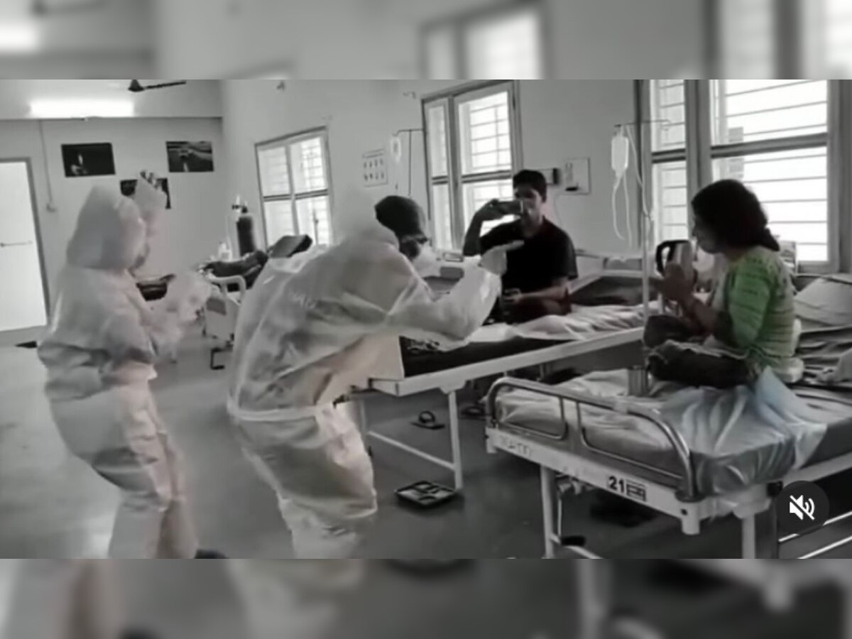 WATCH: Heartwarming video of doctors dancing in PPE to cheer up COVID patients