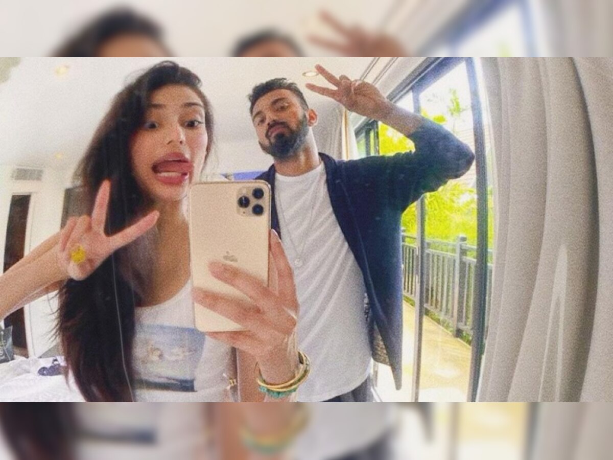 'Grateful for you': Athiya Shetty wishes birthday boy KL Rahul with goofy photos