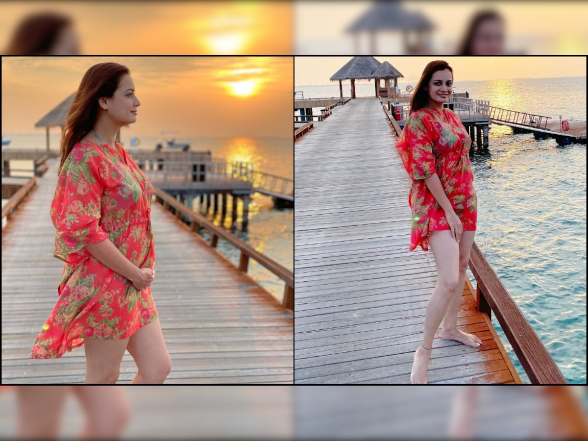 Mom-to-be Dia Mirza's unseen photos from Maldives vacation are too beautiful for words