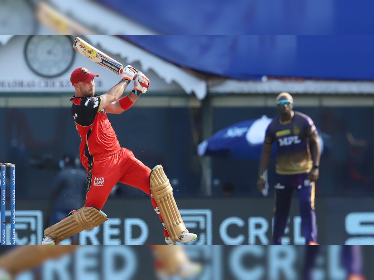 IPL 2021 RCB vs KKR: Maxi's big show comes to an end by Aussie teammate Pat Cummins