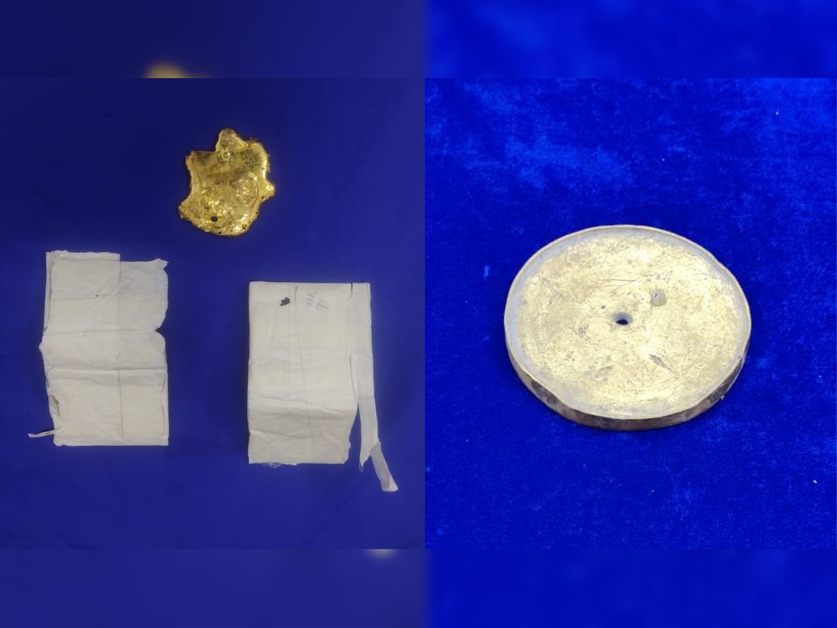 Chennai: Air Customs seize 1.35 kg gold from flight and airport washroom