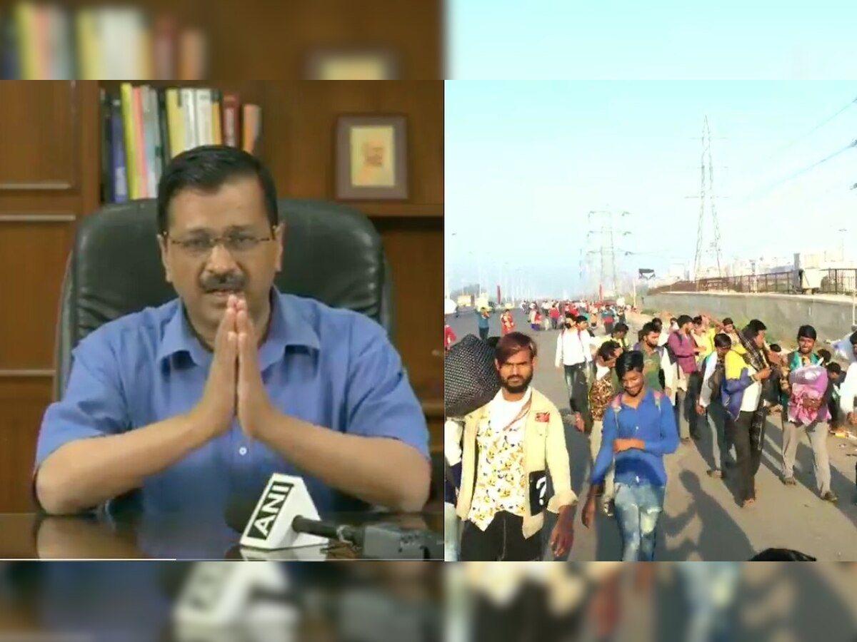 'Main hoon na': Kejriwal appeals to migrant workers with folded hands to not leave Delhi due to lockdown