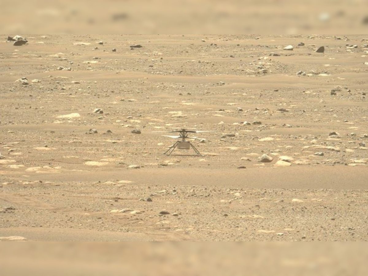 NASA makes history with Ingenuity helicopter's first test flight on Mars