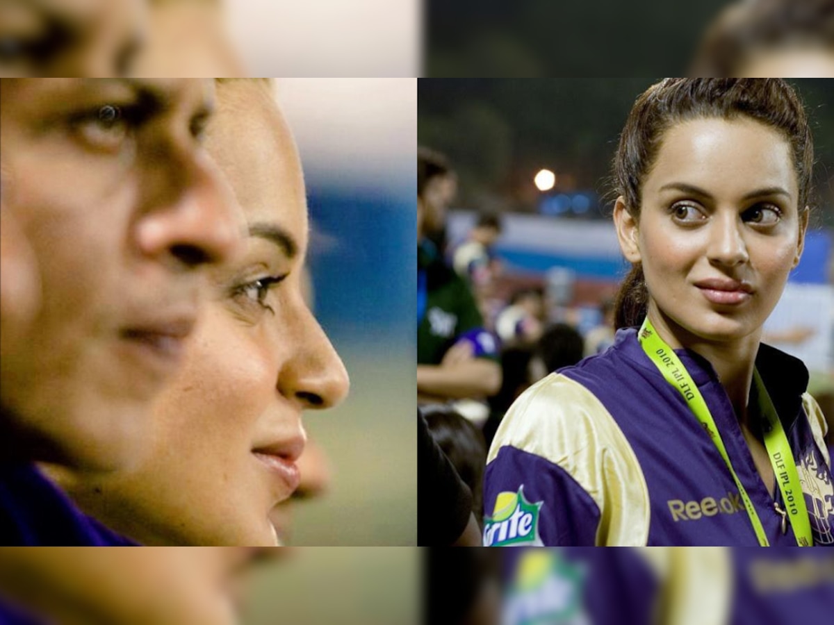 Viral! Kangana Ranaut joins Shah Rukh Khan to support Kolkata Knight Riders in IPL, see throwback photos