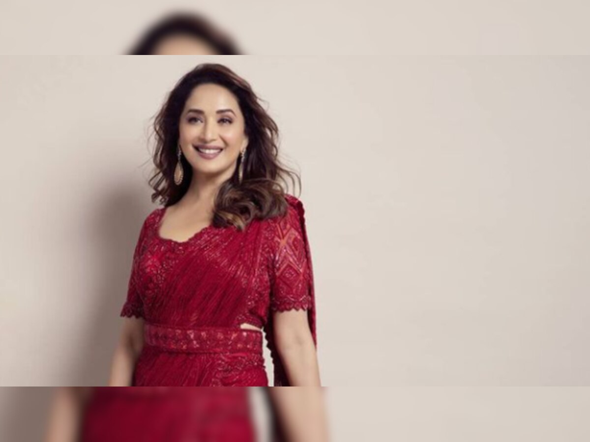 Madhuri Dixit hops on the viral 'Bajre Da Sitta' trend in style, flaunts pre and post glow up looks