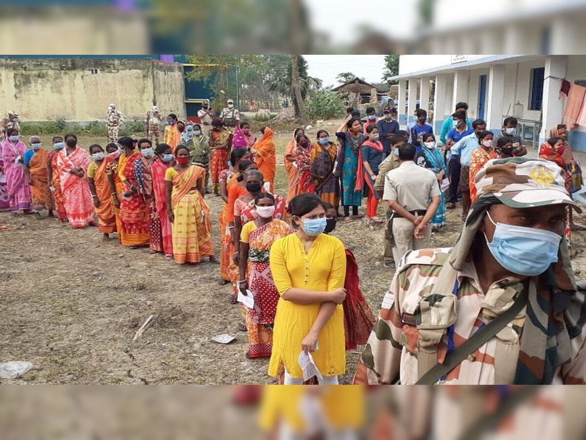 West Bengal Assembly Election 2021: People come out in huge numbers to cast their votes