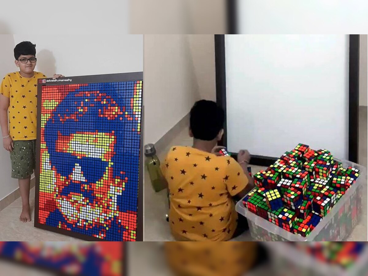 Rajinikanth responds to 14-year-old artist who made his portrait using 300 Rubik’s cubes
