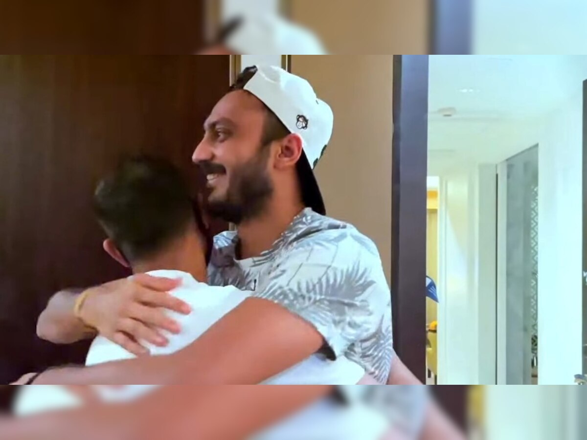 Watch: 'Just looking at people is making me happy' - Axar Patel's hilarious reaction after joining DC's bubble