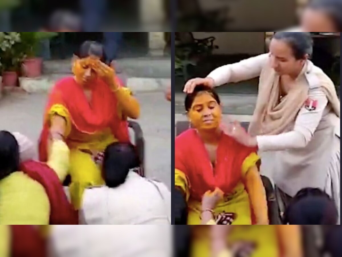 Unable to get leave, woman constable's 'haldi' ceremony held at police station