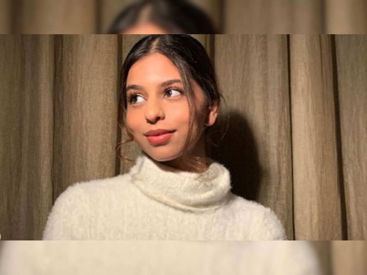 Suhana Khan looks gorgeous in black as she breaks the internet yet again in stunning pic with cousin Arjun Chhiba