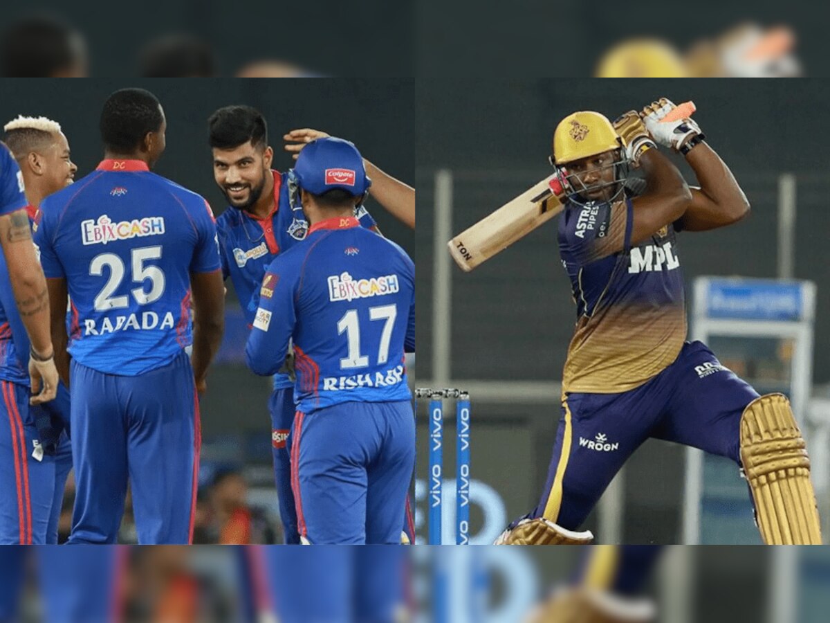 IPL 2021: Delhi Capitals hold Kolkata Knight Riders to 154/6 despite Andre Russell's late blitz