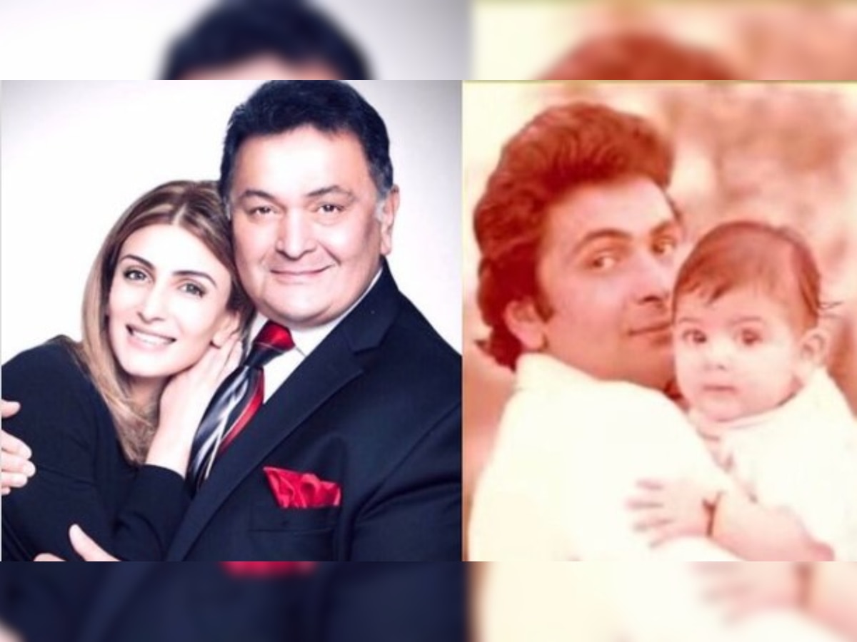 Riddhima Kapoor Sahni shares throwback photos on dad Rishi Kapoor's first death anniversary, says 'I love you always'