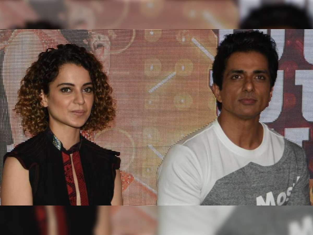 Kangana Ranaut reacts to tweet claiming Sonu Sood a 'fraud', details inside