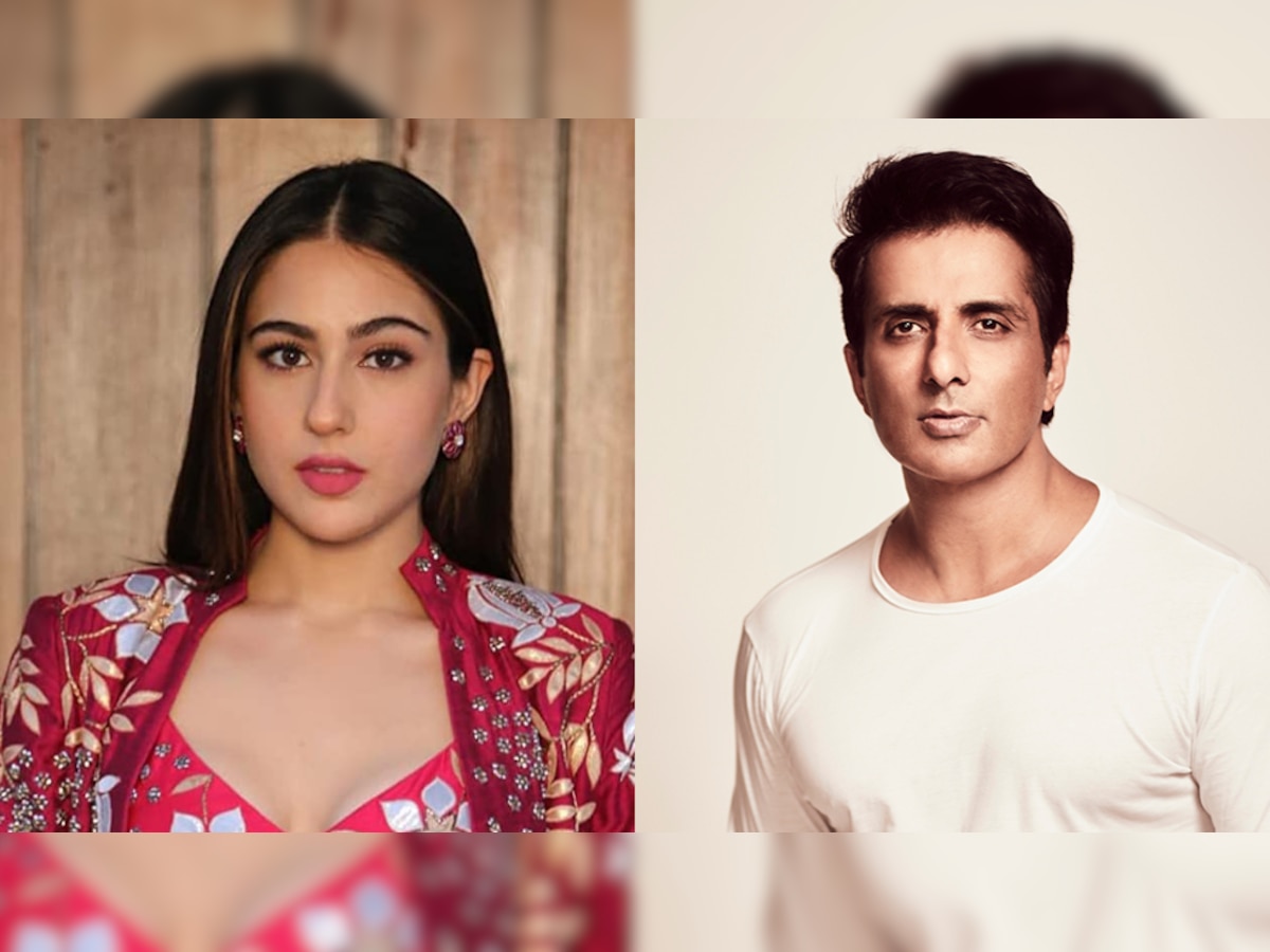 Sonu Sood hails Sara Ali Khan as 'hero' after she donates to his charity foundation for COVID relief