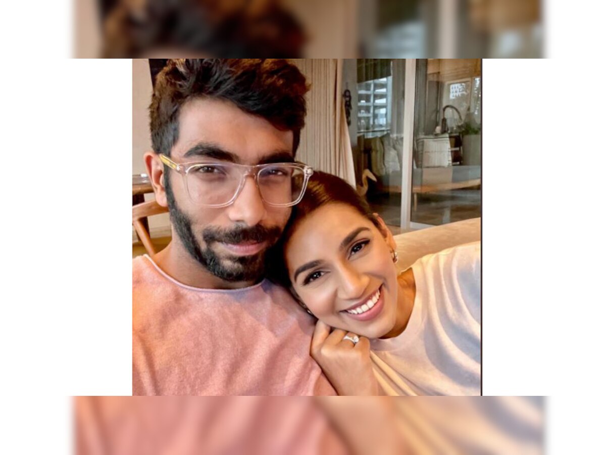 Sanjana Ganesan reunites with husband Jasprit Bumrah at home after IPL 2021, pic goes VIRAL