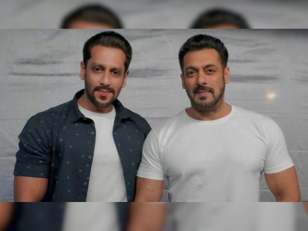 In Pic: Salman Khan's stunt double Parvez Kazi twins with superstar in check shirt, shares photo from 'Radhe' sets