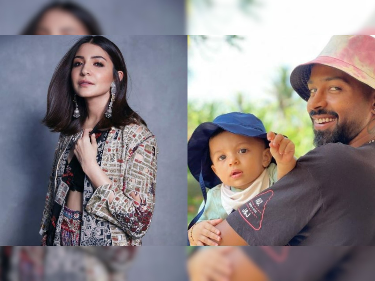 Anushka Sharma, Sakshi Dhoni react to Hardik Pandya's latest video enjoying a walk with son Agastya