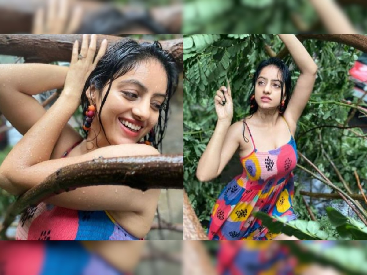 'Diya Aur Bati Hum' star Deepika Singh trolled for dancing in rain, posing with fallen trees amid Cyclone Tauktae