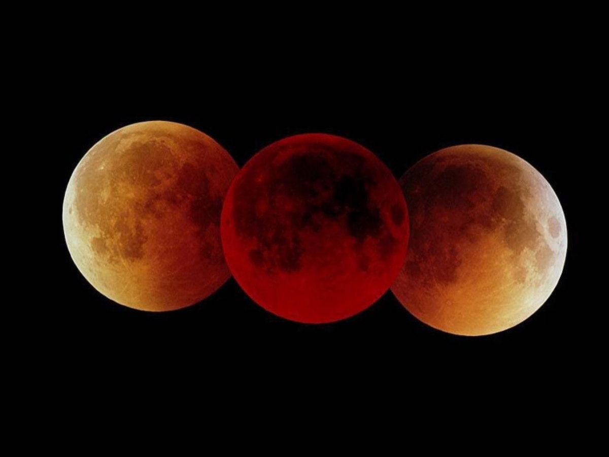 Lunar eclipse, blood supermoon all happening at once - What does it mean?