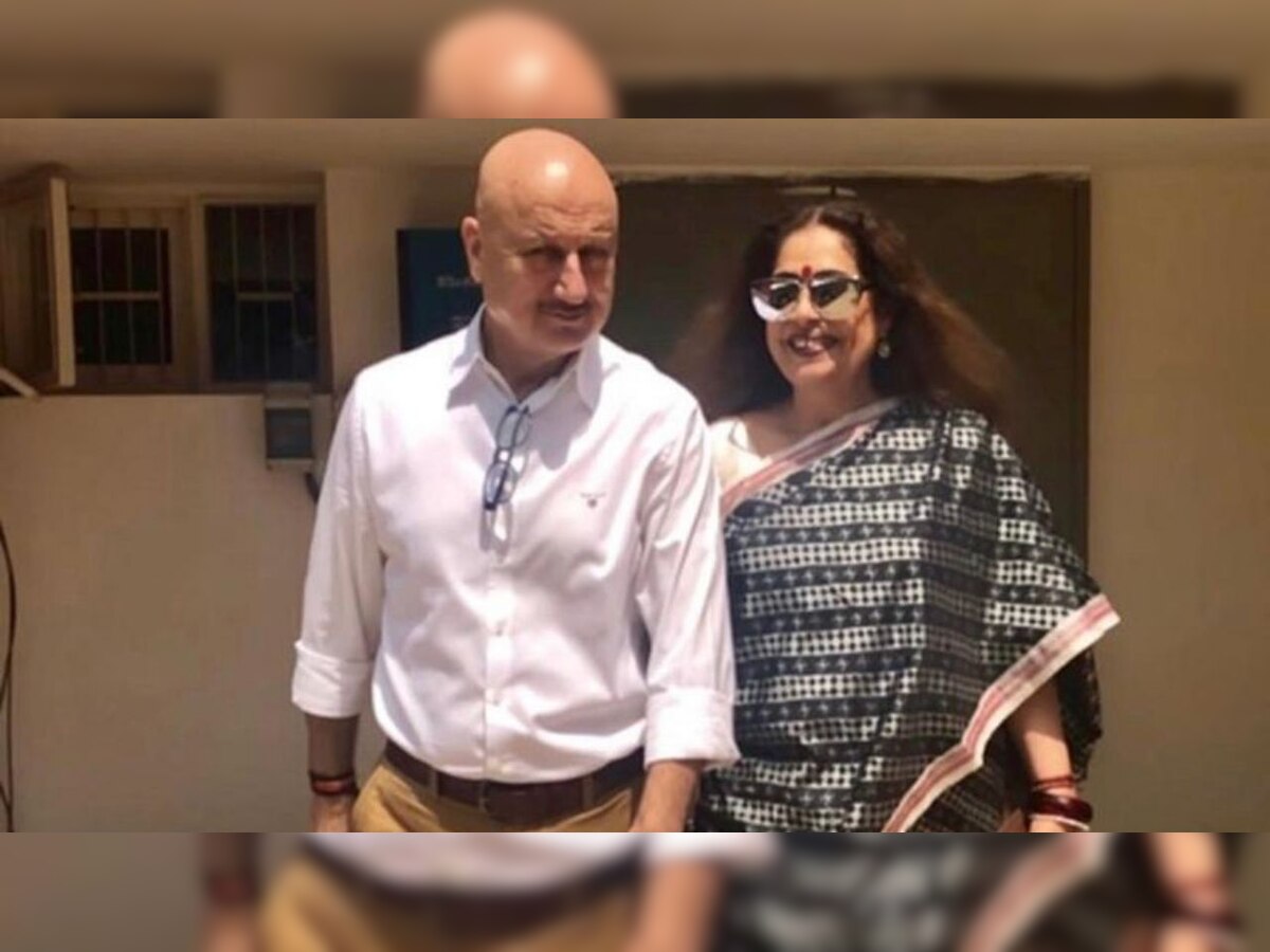 'She is getting better, some days chemotherapy impacts her': Anupam Kher on wife Kirron Kher's health