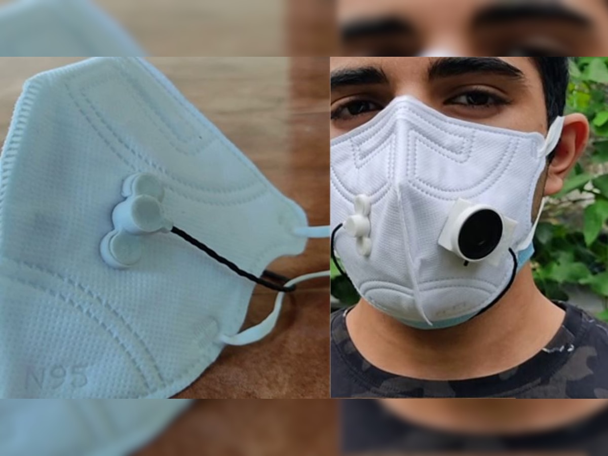 Kerala student designs innovative mask with mic, speaker