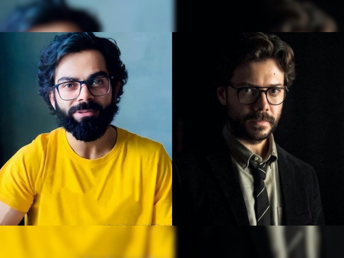 Professor from Money Heist or Kabir Singh? Virat Kohli's new VIRAL look inspires hilarious reactions