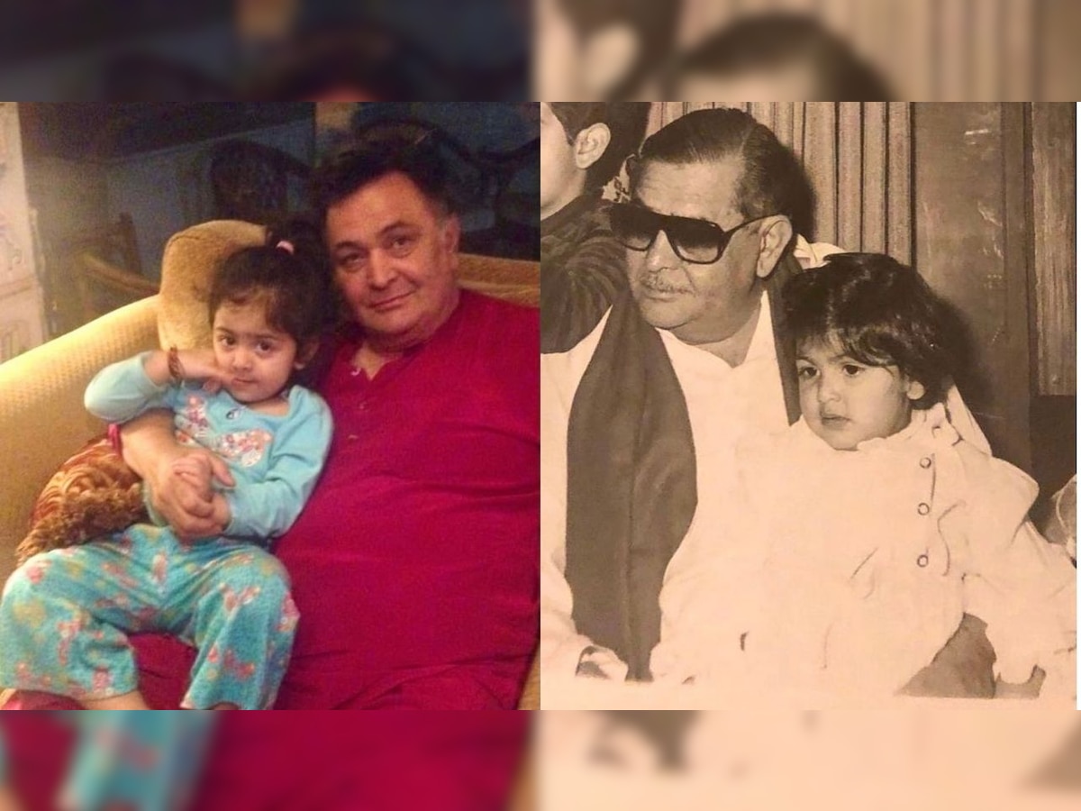 Neetu Kapoor shares priceless photos of Raj Kapoor-Riddhima Kapoor Sahni and Rishi Kapoor-Samara Sahni