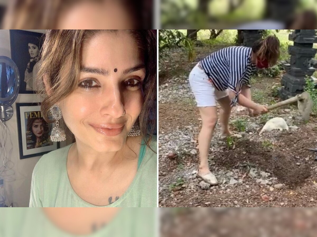 'Sach mien kiya': Raveena Tandon posts video proof after fans ask if she really did digging at her farm