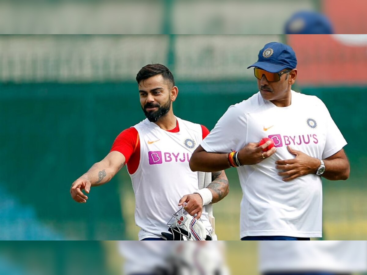 Ravi Shastri and Virat Kohli share their views on two India squads in two places simultaneously