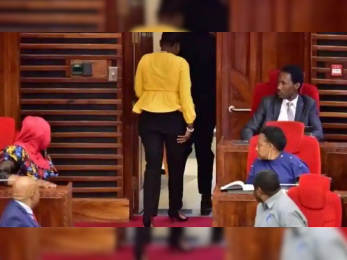 Woman MP removed from Parliament for wearing tight-fitting trousers, video goes viral