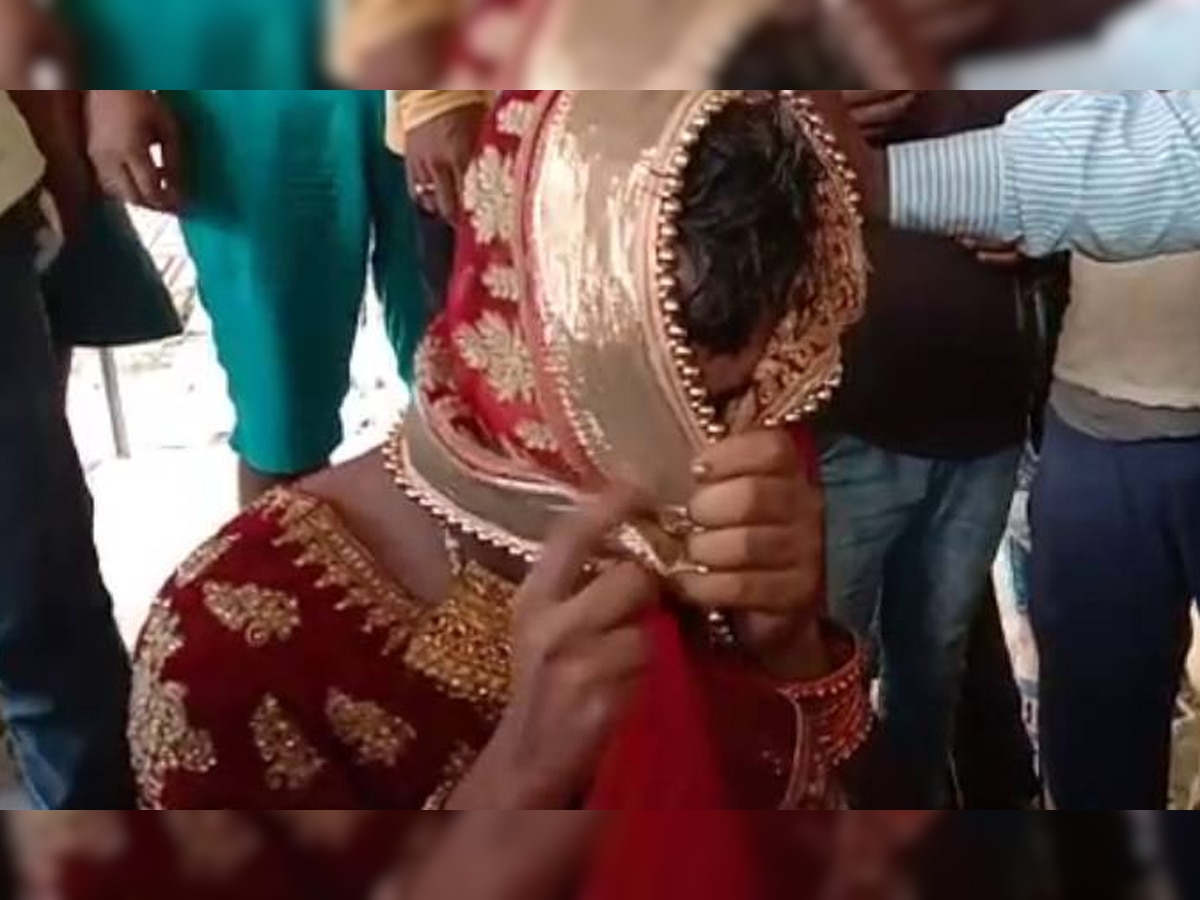 Viral Video: UP man arrives at wedding dressed as bride, know why