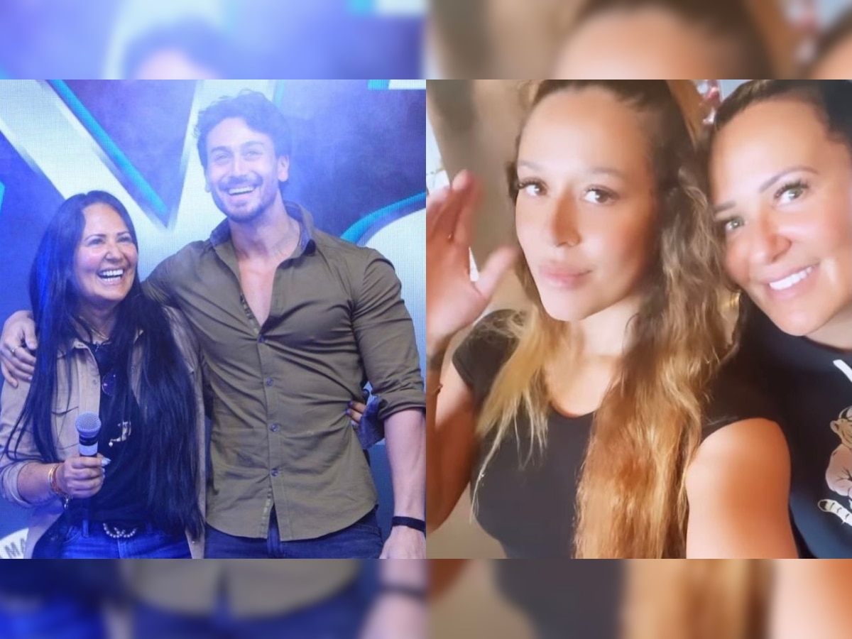 Tiger Shroff-Krishna share adorable photos on mom Ayesha Shroff's birthday, Disha Patani calls her 'most beautiful'