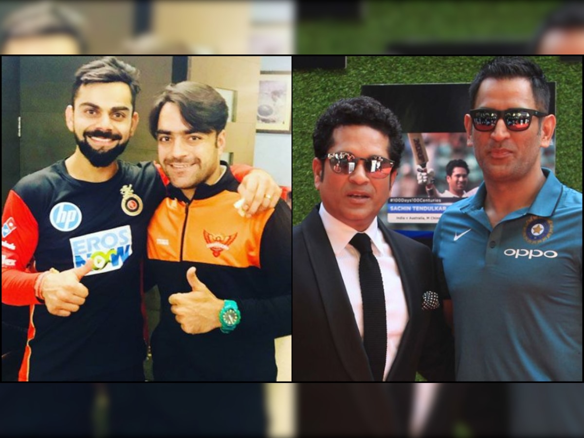 Rashid Khan's statements about MS Dhoni, Virat Kohli goes VIRAL, says THIS about Sachin Tendulkar