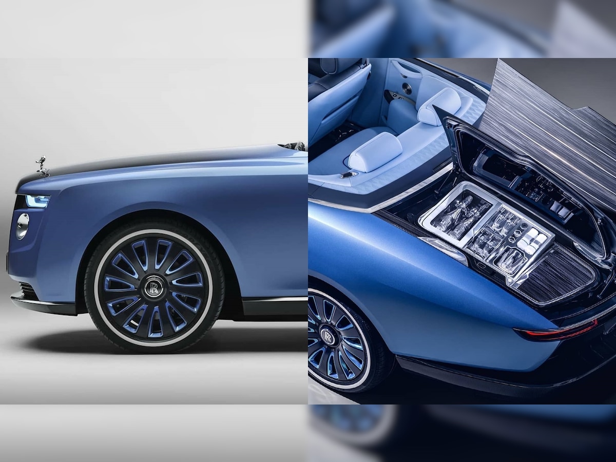 Rolls-Royce's Newest Car Features Its Own Cocktail Tables for