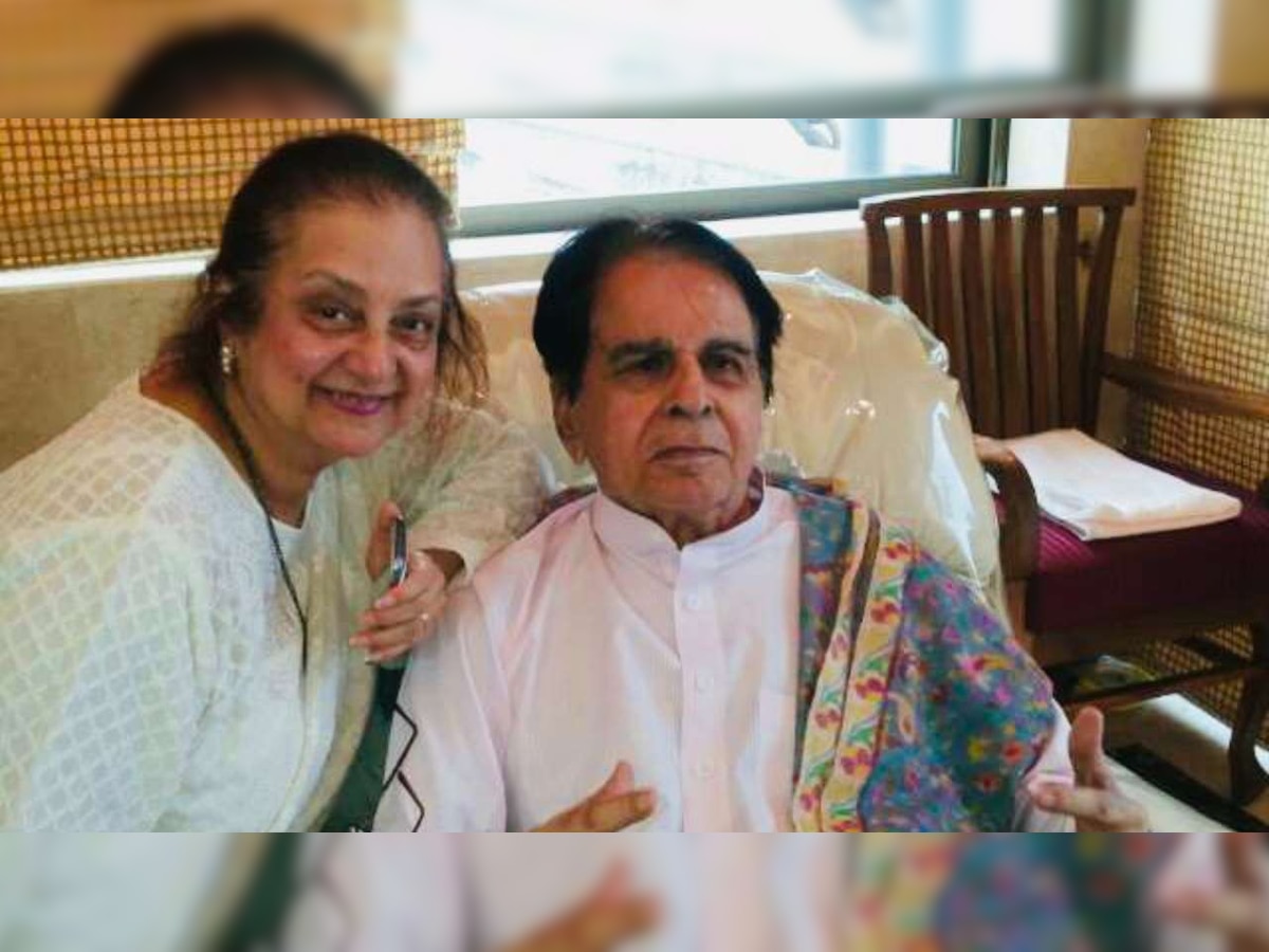 VIRAL: Saira Banu shares photo of Dilip Kumar from hospital, assures he’ll be discharged soon