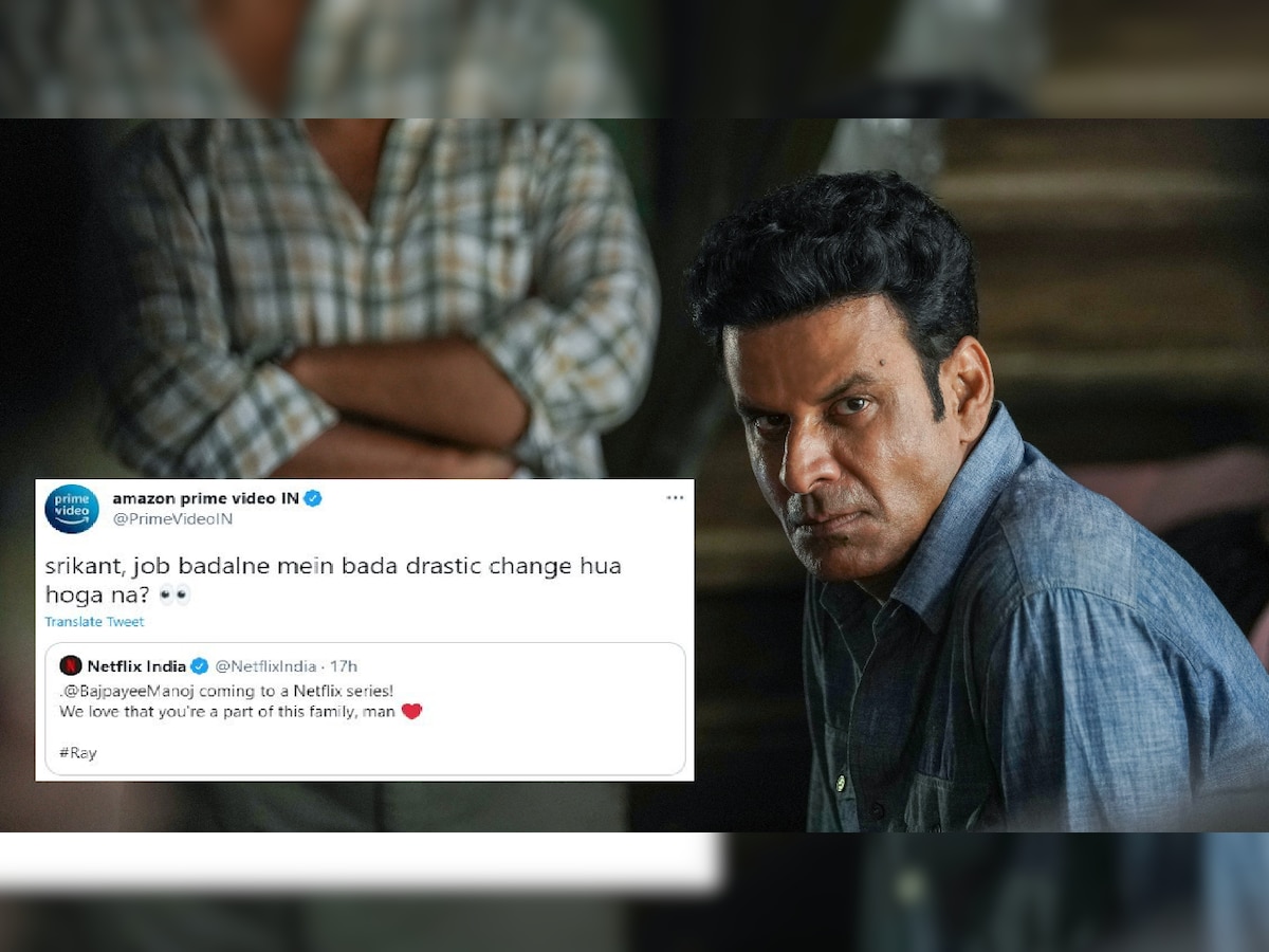 Manoj Bajpayee reacts to Amazon Prime Video and Netflix's 'The Family Man' style fun banter 