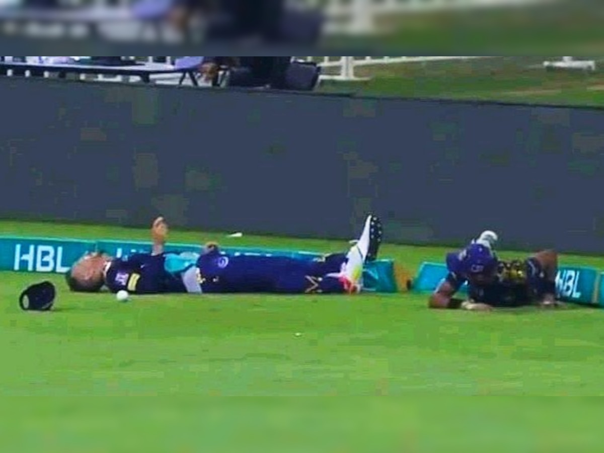 WATCH: Faf du Plessis' scary collision with teammate during PSL match, taken to hospital