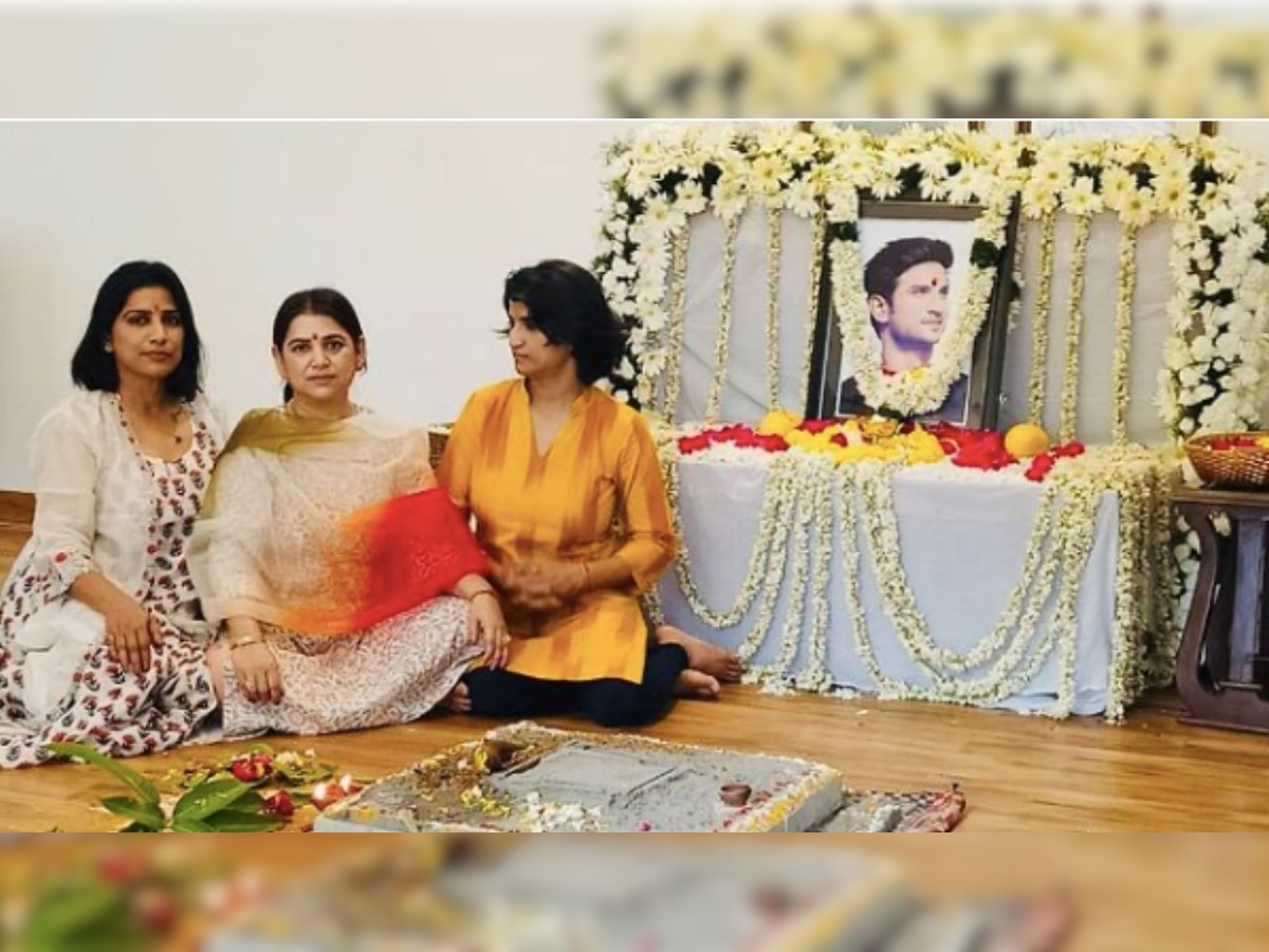 Sushant Singh Rajput's sister Priyanka shares picture from his memorial service, says she suffers from survivor’s guilt