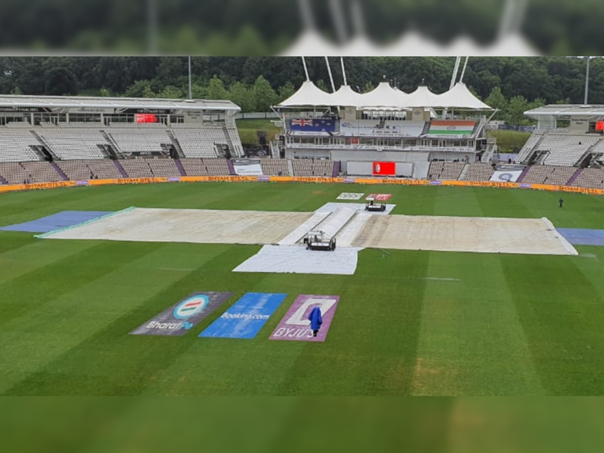 World Test Championship Final: Rain plays spoilsport on Day 1 first session