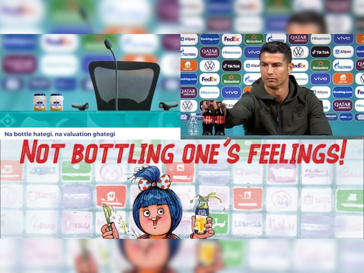 Viral: First Fevicol, now Amul keeps the Coca Cola-Ronaldo meme fest rolling